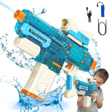 6 x Brand New Kid Odyssey Electric Water Gun, Water Squirt Gun with Battery, 500ML Unlimited Water Supply, Electric Water Gun for Children Adults, 10M Range, Electric Water Gun Pool Party - RRP €57.96