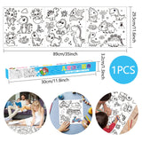 7 x Brand New Roll of painting paper for children, roll of coloring paper for children, DIY painting poster for children, DIY graffiti, drawing scrolls, roll of coloring paper for children - RRP €134.4