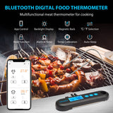 1 x RAW Customer Returns INKBIRD Professional Digital Bluetooth Kitchen Thermometer with 2 Stainless Steel Probes, for Meat IHT-2PB BBQ Grill Oven - RRP €36.99