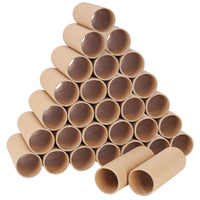 1 x RAW Customer Returns Handi Stitch Cardboard Tube Crafts Pack of 30 10.4 x 4 cm Brown Kraft Cardboard - Round Rolls - Cardboard Tube Creativity, Children s Classroom Projects - RRP €22.19