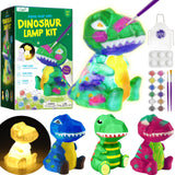 1 x RAW Customer Returns LAOESE craft set for children aged 6 and over, dinosaur lamp painting set, creative dinosaur toy 6 7 8-12 years boys, gift boy 6-8 10 years girls, children s birthday painting craft set - RRP €18.74