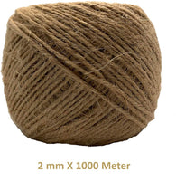 1 x RAW Customer Returns ViaForest 10x100 m jute cord natural for garden plants crafts parcel cord - RRP €18.14