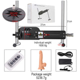 1 x RAW Customer Returns Sex Machine Women Fucking Machine with Suction Cup Realistic Dildo Love Machine Remote Control Automatic Expansion and Contraction Masturbation Extreme Sex Toy - RRP €209.99