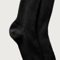 1 x RAW Customer Returns Marine Cashmere - Cashmere Blend Socks Socks for Women, Delicate and Soft Cashmere Yarn, MADE IN ITALY 35 38 - Onyx  - RRP €18.9