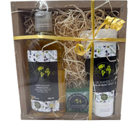 1 x Brand New Beauty Gift Set Sulfate Free Shampoo, Nail Fortifying Cream, Natural Soap - Olive Oil, Paradise Free - RRP €18.0