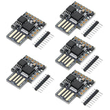 1 x RAW Customer Returns ATTINY85 Digispark kickstarter RUIZHI 5 pieces Attiny85 Micro USB development board support ESP32 Win Linux compatible with Arduino - RRP €19.15