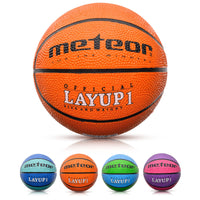 1 x RAW Customer Returns meteor children s basketball layup size 4 3 1 youth basketball ideal for children s hands 5-10 years ideal mini basketball for training soft children s basketball outdoor - RRP €16.99