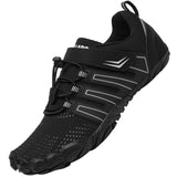 1 x RAW Customer Returns SAGUARO Barefoot Shoes Women Men Training Shoes Lightweight Training Fitness Shoes Barefoot Shoes Toe Shoes for Trekking Running Parkour Gym, 083 Black 41 - RRP €47.99