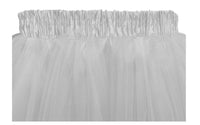 1 x RAW Customer Returns Girstunm women s tutu tulle skirt 50s vintage tulle skirt petticoat multicolored bubble dance dress skirt underskirt tutu short ballet silver medium - RRP €26.99