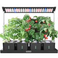 1 x RAW Customer Returns iDOO 20Pods Indoor Herb Garden Kit, Hydroponic Growing System with LED Plant Lamp, 68cm Adjustable Height, Free Timing Setting, Indoor Garden Kit with 4 Removable Water Tanks - RRP €127.04