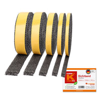 1 x RAW Customer Returns Complete solution for stove fireplace - Professional stove sealing tape 3m, fireplace sealing tape, chimney seal, stove pipe seal, fireplace door, window seal for fireplace stoves, stove seal - RRP €16.08