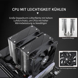 1 x RAW Customer Returns Thermalright Phantom Spirit 120 CPU cooler, dual TL-C12B V2 PWM fans, 7 heat pipes cooling, with 1500RPM speed, for AMD AM4 AM5 Intel 1700 1150 1151 1200 2011, PC heatsink - RRP €41.29