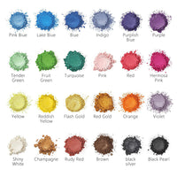 1 x RAW Customer Returns Epoxy resin color Mica powder-24 colors 10g epoxy resin pigment powder suitable for soap color, make-up, lip gloss, eye shadow, bath bomb, candle making, resin powder color - RRP €19.67