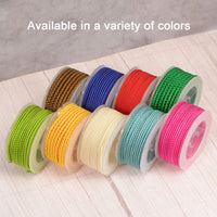 1 x Brand New sourcing map Nylon Thread Beading Cord 2mm Braided Craft Cord for Bracelets, Jewelry Making, DIY Crafts 11M 36 Feet Cream - RRP €9.31