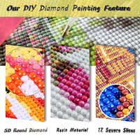 1 x Brand New St ck Diamond Painting, 5D Diamant Painting Bilder mit Diamond Painting Zubeh r, Diamant Painting Bilder Seestern, DIY Cross Stitch Stickerei Malerei Kits Art Craft For Home Wall Decor, 30 x 40 cm - RRP €20.4