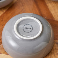 1 x RAW Customer Returns Swuut Ceramic Bowls, 4oz Mini Bowl Set, Dipping Soy Bowls, Set of 6 Gray  - RRP €18.9