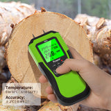 1 x RAW Customer Returns Digital Humidity Meter, Huepar Humidity Detector with Replaceable Pin Temperature Measurement, LCD Backlit Moisture Detector for Wood, Walls and Floors - RRP €29.99