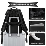 1 x RAW Customer Returns SZLX Large Travel Backpack Women, Ryanair Hand Luggage 40x20x25 Backpack 45x36x20 Easyjet with USB Port Backpack Waterproof Laptop Business Men Travel Backpack Hand Luggage Airplane with Shoe Compartment - RRP €40.88