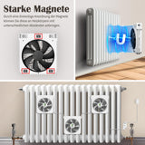 1 x RAW Customer Returns EcoCalm heating fan for cast iron radiators oil radiators, attachment of radiator fan with strong magnets, heating fan increases heating efficiency and saves heating costs - RRP €80.66