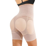 1 x RAW Customer Returns Bingrong Women s Butt Push Up Underpants Tummy Control Bodice Pants with Leg Butt Lift Shapewear Shaping Bodice Briefs High Waist Body Shape Breathable Mider Pants Figure Shaping Underwear Medium, Skin Color  - RRP €27.05