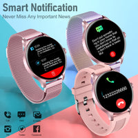 1 x RAW Customer Returns Smartwatch Women Men, BOCLOUD Smart Watch for iPhone Android Phone, IP68 Waterproof Smartwatch with Blood Oxygen Heart Rate Sleep Monitoring, 1.45 Rectangular Fitness Tracker with 20 Sports Modes - RRP €30.2