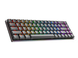 1 x RAW Customer Returns Ranked G65 Guardian 65 Low Profile Aluminum Frame Hot Swaps 68 RGB Keys USB Cable For Mac, Windows PC QWERTY ANSI US Black, Gateron Low Profile Red  - RRP €69.99