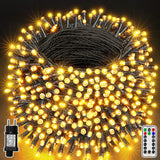 1 x RAW Customer Returns Ollny outdoor fairy lights 40M - 400 LED fairy lights inside warm white and colorful 4 in 1 Christmas tree fairy lights outside power with remote control timer, outdoor fairy lights 11 modes Christmas lights - RRP €15.12