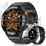 1 x RAW Customer Returns Loekneue 2024 New Smartwatch Men with Telephone Function, 1.43 AMOLED Display 100 Sports Mode Wristwatch with IP68 Waterproof Pedometer SpO2 Sleep Monitor Fitness Watch for iOS Android Black - RRP €53.44