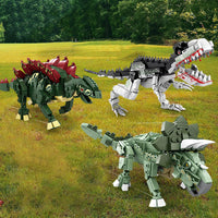 3 x Brand New Oichy Dinosaur Building Toys Typical Stegosaurus Building Blocks Cute Animal Construction Kits for Kids and Adults 358pcs  - RRP €57.6