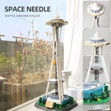 1 x Brand New Oichy Space Needle Building Blocks Seattle Architecture Construction Toys Collectible World Famous Building Block Kit for Boys and Girls 1075 Pieces  - RRP €19.2