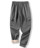 1 x Brand New zitysport Thermal Jogging Pants Lined Men s Fleece Pants Jogger Training Pants Drawstring Warm Lined Sports Pants with Pockets Men s Fleece Pants for Winter Men s Sweatpants XL-Dark Gray  - RRP €33.99