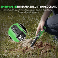 1 x RAW Customer Returns DR. TEK Pinpointer Metal Detector Small, IP68 Fully Waterproof Handheld Pin Pointer with Holster, LCD Screen, Innovative Interference Suppression Function - RRP €54.99