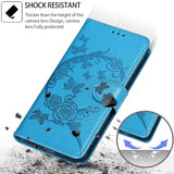 1 x Brand New KENHONER Phone Case for iPhone 15 Plus Case, iPhone 15 Plus Case, Premium Leather Flip Foldable Shockproof Magnetic Stand Function Card Slots Protective Case Bag - Blue - RRP €21.6