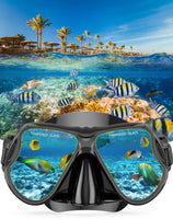 1 x RAW Customer Returns Zenoplige snorkeling set for adults with fins, anti-fog panoramic diving goggles, dry top snorkel and swimming fins, 3 in 1 snorkeling set for swimming, diving - RRP €40.33