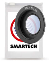 1 x RAW Customer Returns SMARTECH Adapter Ring M42 To Compatible with Nikon - Lens Adapter M42 To Ai Camera - With Lens - RRP €16.9