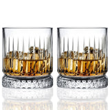 1 x RAW Customer Returns CRYSTALIA Premium Whiskey Glasses, Tumbler Glasses Set of 2, 355 ml, 100 Lead-Free, Water Glasses Set, Rocks Glasses for Cocktails and Bourbon, Bar Drinking Glass for Scotch, Cognac, Irish Whiskey Glasses - RRP €20.54