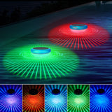 1 x RAW Customer Returns Solar Floating Pool Light, LED pool lighting with color change, waterproof pond lighting for garden decoration, underwater light for swimming pools, water parks and pools, ponds, fountains - 2 pieces - RRP €26.21