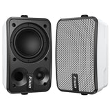 1 x RAW Customer Returns Inwa Bluetooth Outdoor Speaker, Wall Mountable, Waterproof IPX5 , Powerful Bass Sound System for Indoor and Outdoor Use, Wireless Sync of up to 100 Speakers 2PCS, MZ621  - RRP €149.99