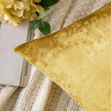 1 x Brand New MIULEE Pack of 1 Velvet Pillowcase Decorative Pillow Cover Square Cushion Cover for Sofa Bedroom Home 50X50cm Gold Luxueux - RRP €22.8