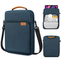 1 x RAW Customer Returns MoKo 13.3-14 Laptop Sleeve, Carrying Case Compatible with MacBook Air 13 M3 M2 2024-2018, MacBook Pro 14 M3 M2 2024-2021, Galaxy Tab S8 Ultra 14.6 , Carrying Case with Shoulder Strap Handle, Indigo - RRP €31.25