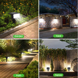 1 x RAW Customer Returns nipify solar spotlights for outdoor use 6 pieces 75LED 4 modes solar garden lights for outdoor IP67 6500K LED solar spotlights outdoor solar lamps for outdoor garden, tree spotlights, path, yard, garage, cold white - RRP €49.99