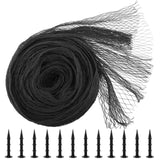 6 x Brand New PUCSIQ 4x6m pond net bird protection net, bird net black, fruit tree net, leaf net, close mesh for protecting fruit trees, fruits, bushes, can also be used as a chicken net - RRP €105.0