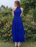 1 x RAW Customer Returns Wedtrend Evening Dress Elegant for Wedding Dresses Prom Short Evening Dress Ladies Formal Dresses Ladies Summer WT0204 Royalblue S - RRP €54.99