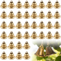 1 x RAW Customer Returns 40 Pieces Small Bells 40 x 35mm Vintage Small Bell for Wedding Festival Decorations, Jingle Bells for Keychain Bell, DIY, Decorations, Christmas, Wedding, Jewelry, Dog - RRP €14.92