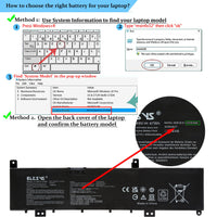 1 x RAW Customer Returns BLESYS C31N1636 Battery for ASUS VivoBook Pro 15 N580G N580GD N580VD N580VN X580VD X580VN M580GD Series Laptop 0B200-02580000 0B200-02580100 0B200-02580200 - RRP €48.99
