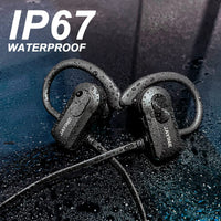 1 x RAW Customer Returns JAYINE Bluetooth Headphones Sport, Headphones Wireless with Microphone 24H Playtime Earbuds Bluetooth 5.3 Deep Bass Stereo In Ear Headphones Bluetooth Sport with Ear Hook IP67 Waterproof for HD Call - RRP €22.18