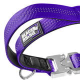 15 x Brand New Black Rhino Tactical Dog Collar, Ultra Soft Neoprene Padded Dog Collars for Medium Large XL Dogs, Padded Handle for Dog Training Medium, Purple  - RRP €306.0