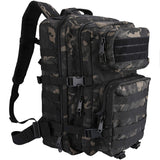 1 x RAW Customer Returns ProCase 40L Military Tactical Backpack, Large Capacity 3 Days Army Assault Pack Bag Go Bag Rucksack for Hiking Hunting, Trekking and Camping and other Outdoor Activities -Camoblack - RRP €41.3