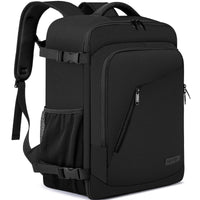 1 x RAW Customer Returns for Easyjet hand luggage 45x36x20 large travel backpack for airplane hand luggage bag laptop backpack 15.6 inch with USB charging port travel bag for men women school backpack boys teenagers, black - RRP €42.49