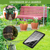 1 x RAW Customer Returns Aytop Garden Drip Irrigation System, Solar Powered Automatic DIY Watering System with IP65 Waterproof and 12 Time Modes for Plants on the Balcony, in the Plant Bed and in the Greenhouse - RRP €40.99